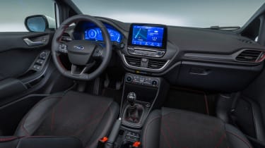 Ford Fiesta facelift - tablero de instrumentos